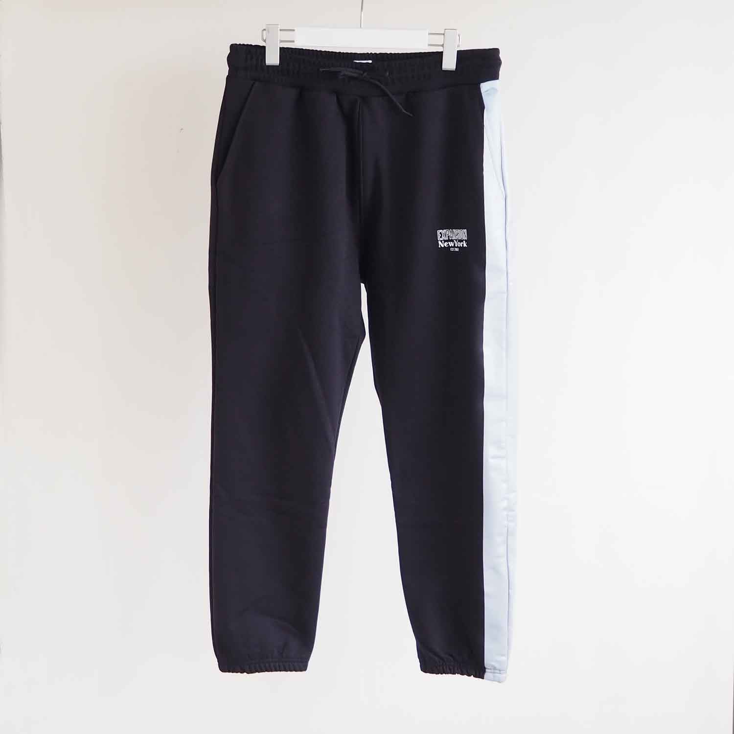 EXPANSION エクスパンション EXP HEMILOCK SWEATPANTS ヘムロックスウェットパンツ ブラック