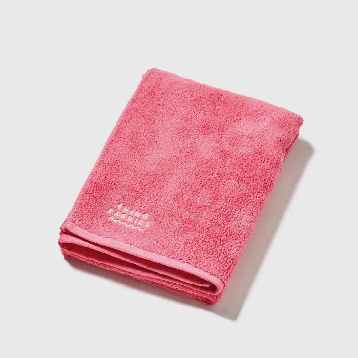 THING FABRICS シングファブリックス TIP TOP 365 TOWEL BATH TOWEL バスタオル ピンク