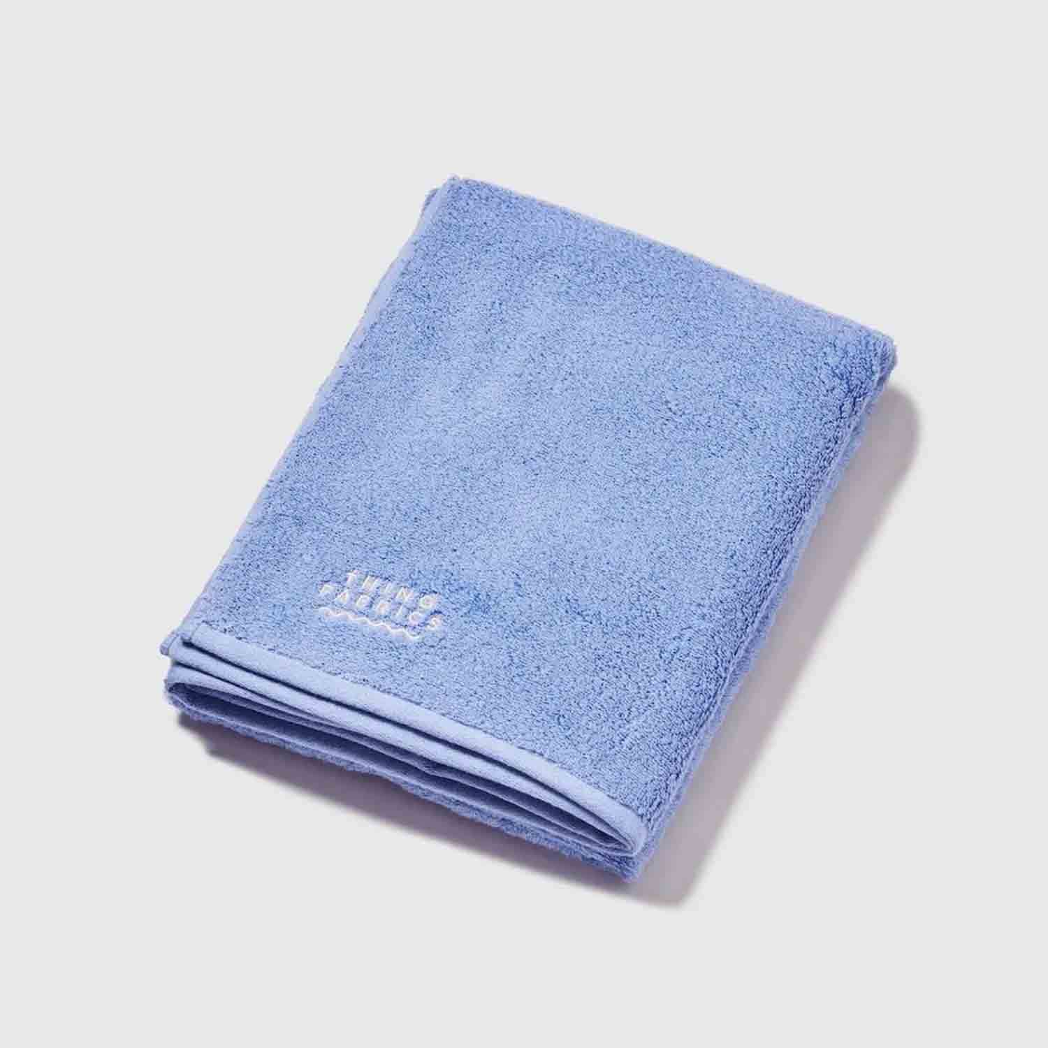 THING FABRICS シングファブリックス TIP TOP 365 TOWEL BATH TOWEL バスタオル ライトブルー