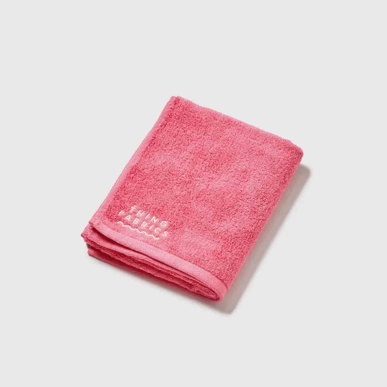 THING FABRICS シングファブリックス TIP TOP 365 TOWEL FACE TOWEL フェイスタオル ピンク