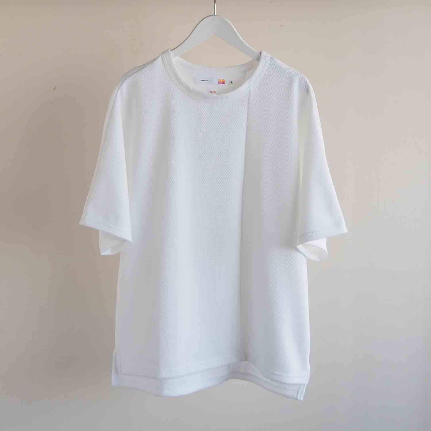 melple メイプル Salt Creek Thermal Dolman Sleeve ミリタリーサーマルドルマンスリーブTシャツ ホワイト