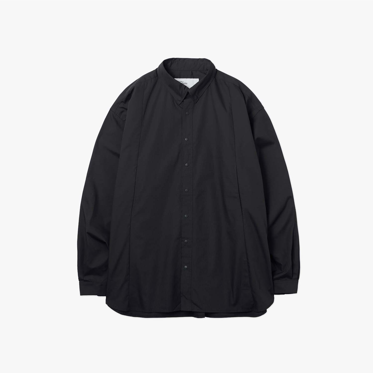 UNTRACE アントレース _207 レギュラーカラーシャツ BLACK