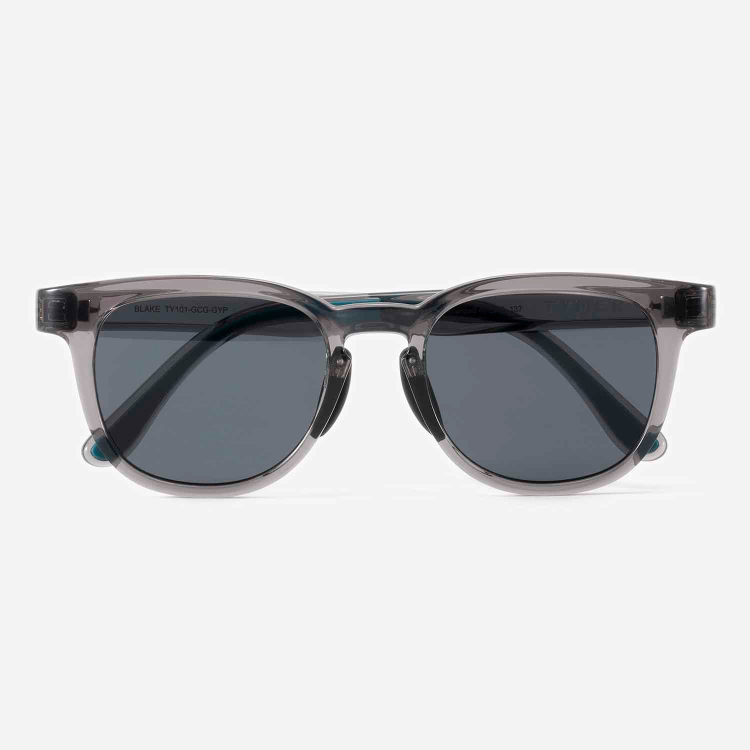 TYMER タイマー サングラス BLAKE ブレイク Gloss Clear Grey / Grey Polarized (偏光レンズ)