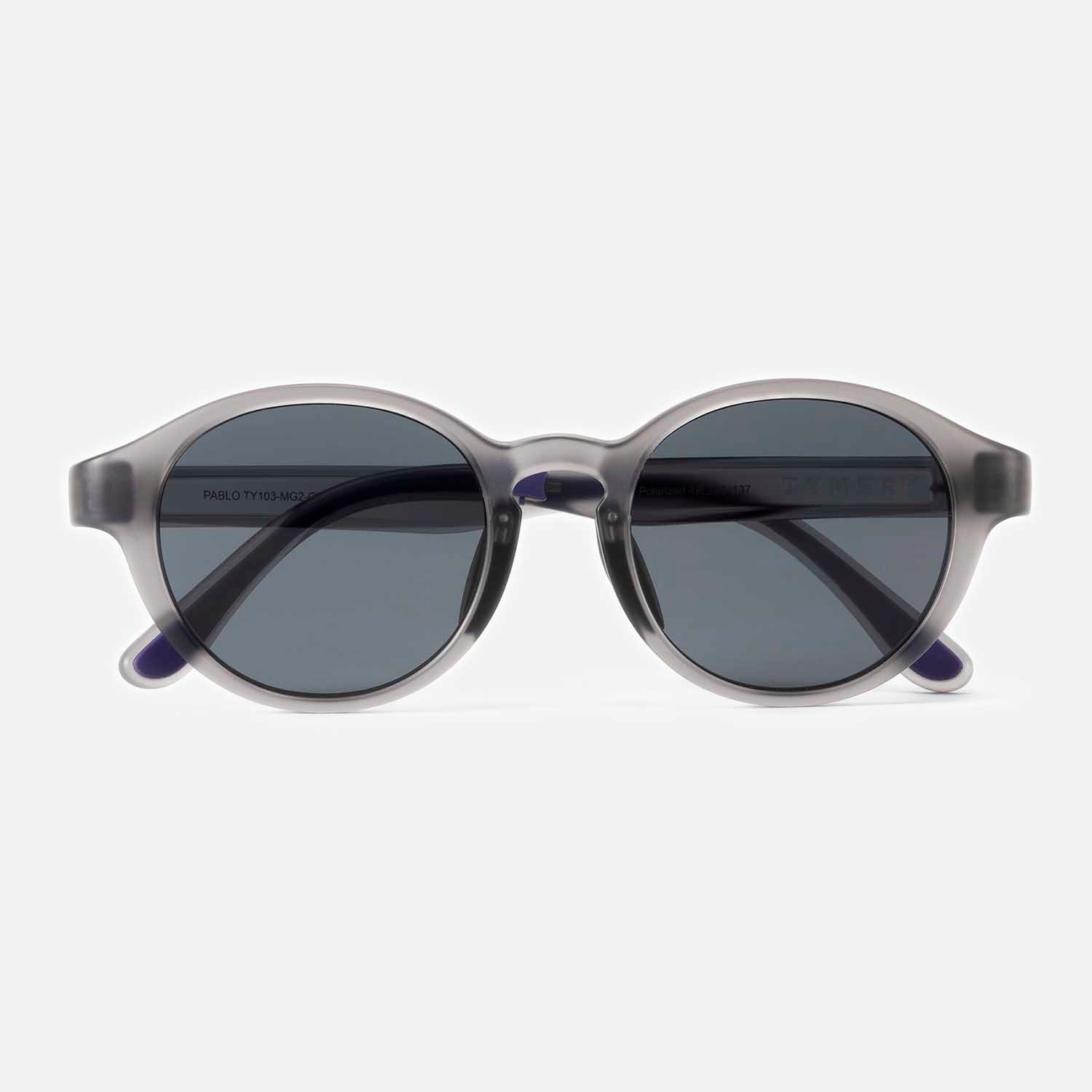 TYMER タイマー サングラス PABLO パブロ Matte Clear Grey 2 / Grey Polarized (偏光レンズ)