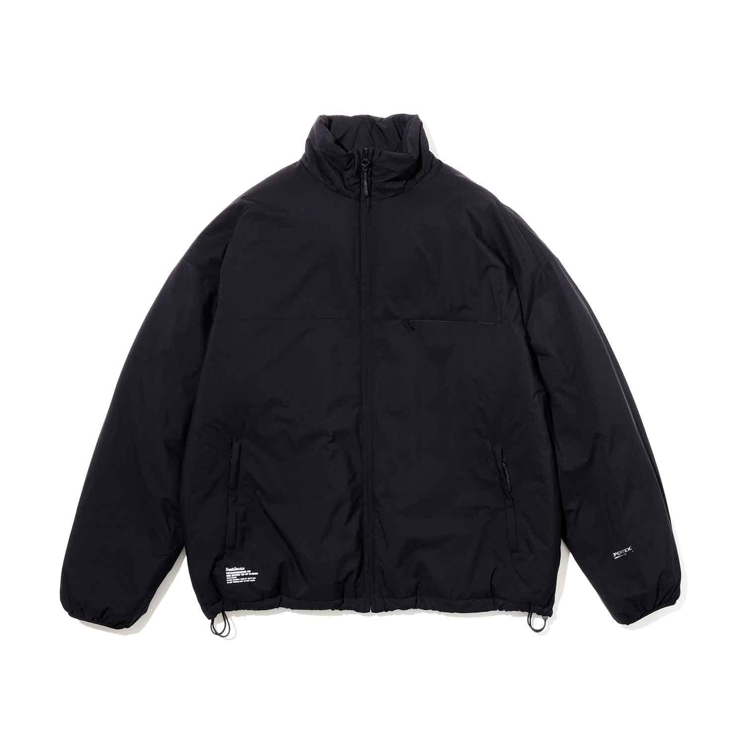 FreshService フレッシュサービス PERTEX QUANTUM AIR MINI RIPSTOP ZIP-UP BLOUSON パーテックスクアンタムエアミニリップストップジップアップブルゾン ブラック
