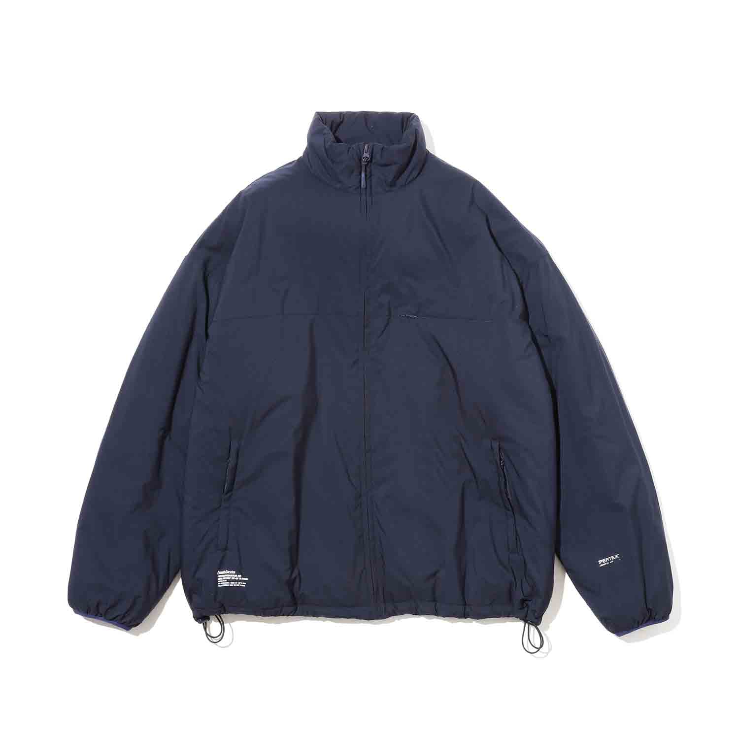 FreshService フレッシュサービス PERTEX QUANTUM AIR MINI RIPSTOP ZIP-UP BLOUSON パーテックスクアンタムエアミニリップストップジップアップブルゾン ネイビー
