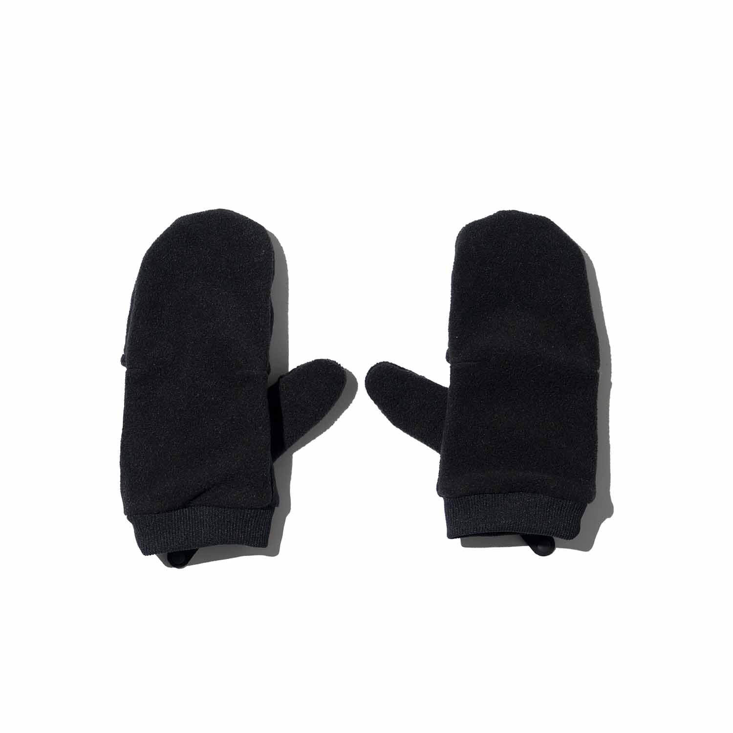 FreshService フレッシュサービス MICRO FLEECE MITTENS マイクロフリースミトン BLACK