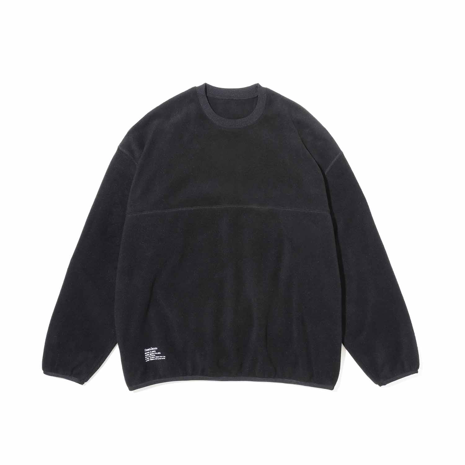 FreshService フレッシュサービス MICRO FLEECE CREW NECK PULLOVER マイクロフリースクルーネックプルオーバー BLACK ブラック
