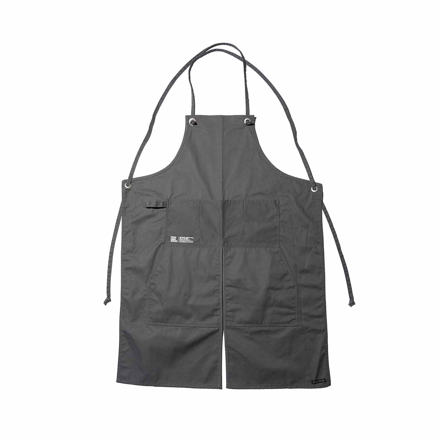 FreshService フレッシュサービス FRESH DRINK SERVICE FDS CORPORATE UNIFORM APRON コーポレートユニフォームエプロン グレー