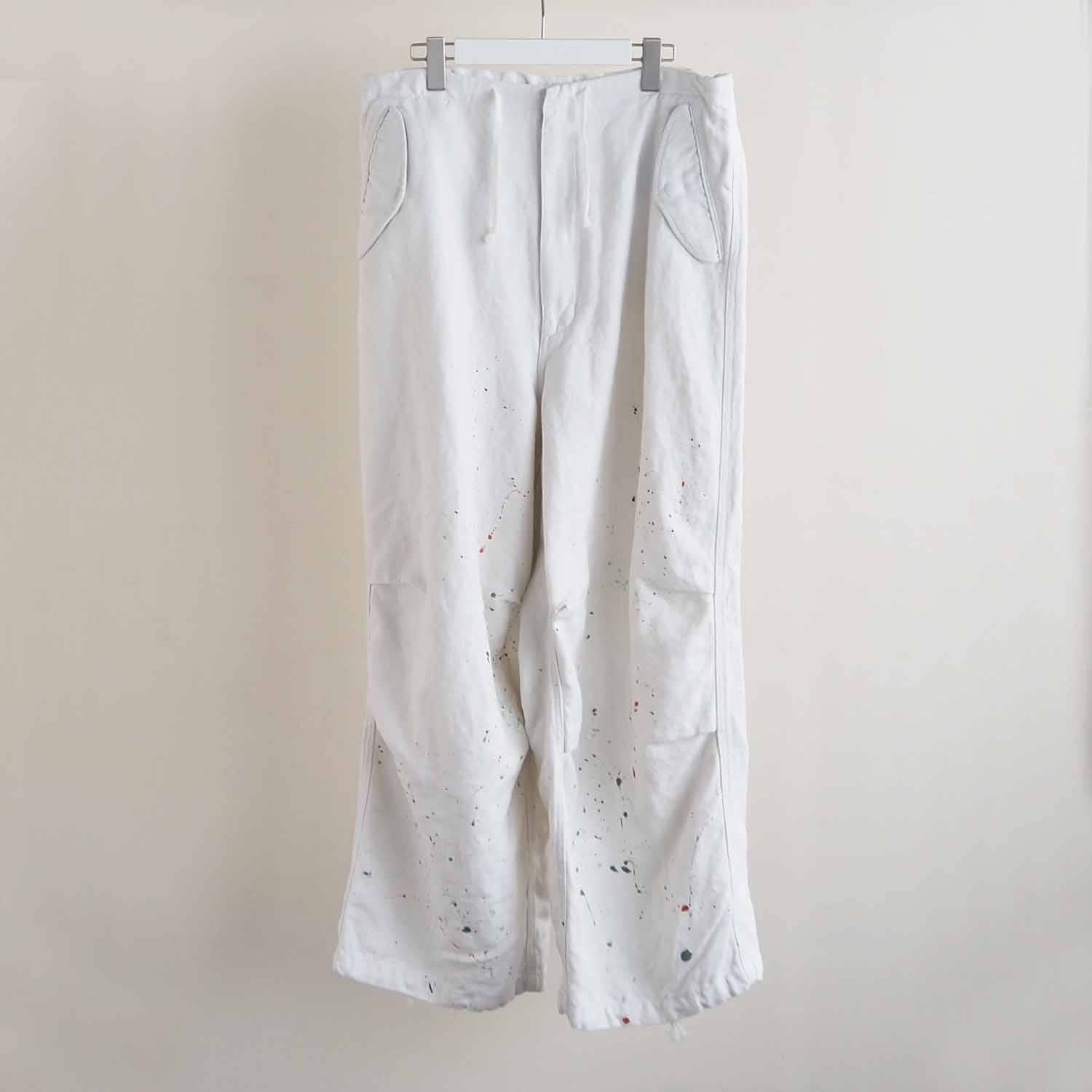 WELLDER ウェルダー Hemp Painting Over Pants ヘンプペインティング