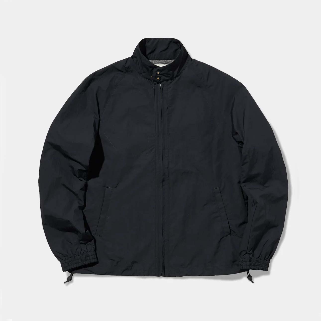 texnh テクネ BAGLESS DRAWSTRING BLOUSON バッグレスドローストリングブルゾン BLACK ブラック