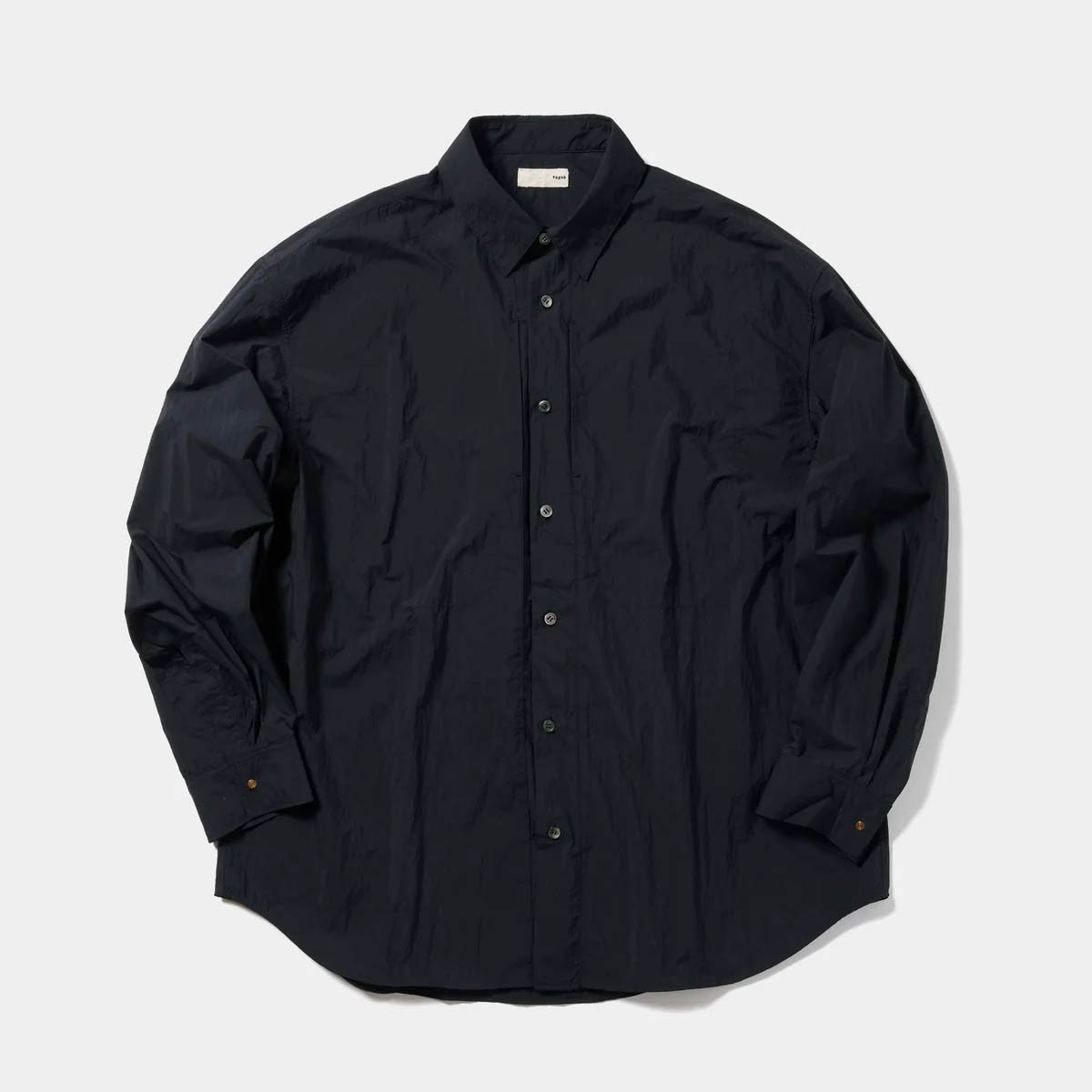 texnh テクネ BAGLESS SHIRT バッグレスシャツ BLACK ブラック