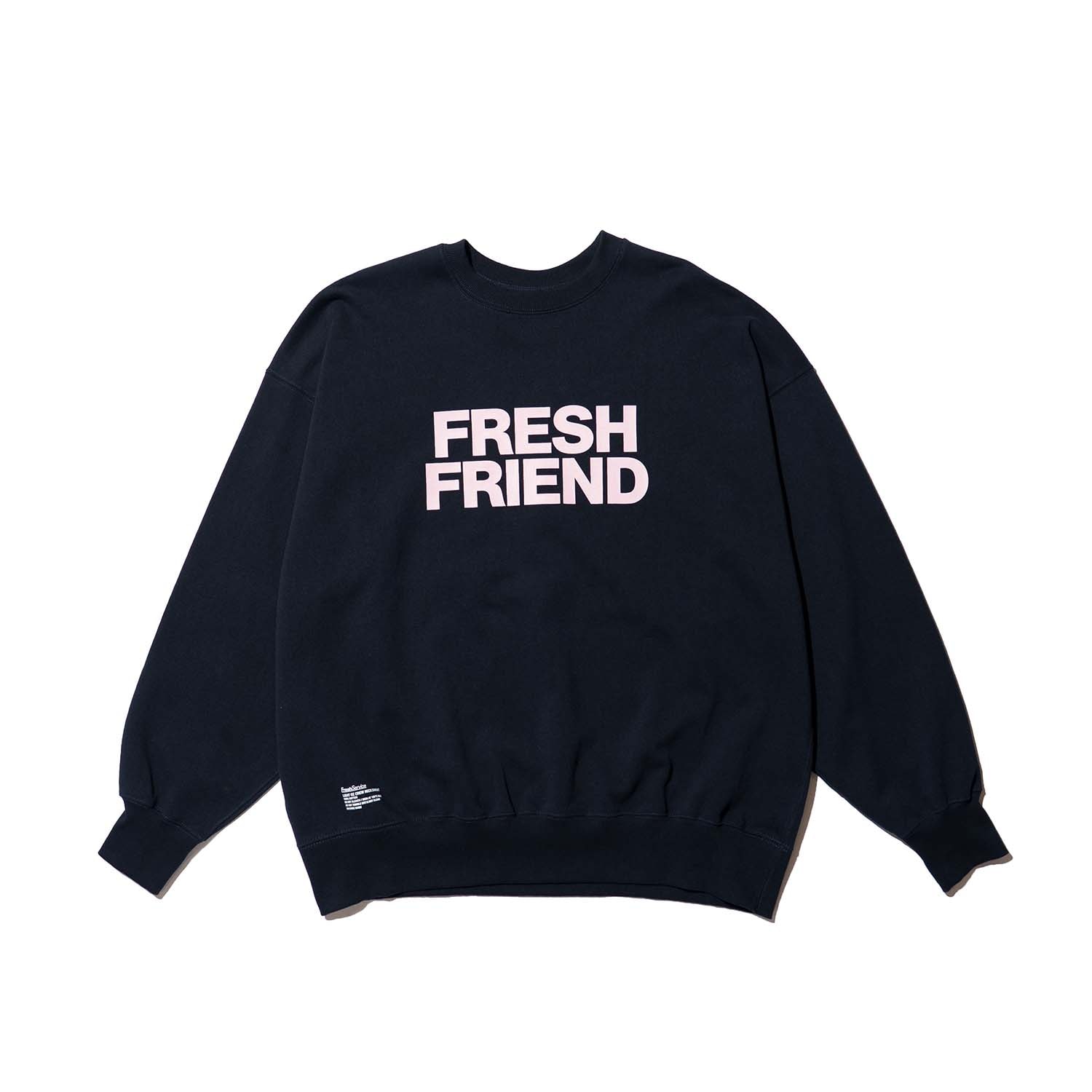 FRIEND EDITIONS × FreshService フレンドエディションズ×フレッシュサービス FRIEND EDITIONS LIGHT OZ CREW NECK SWEAT クルーネックスウェット ネイビー