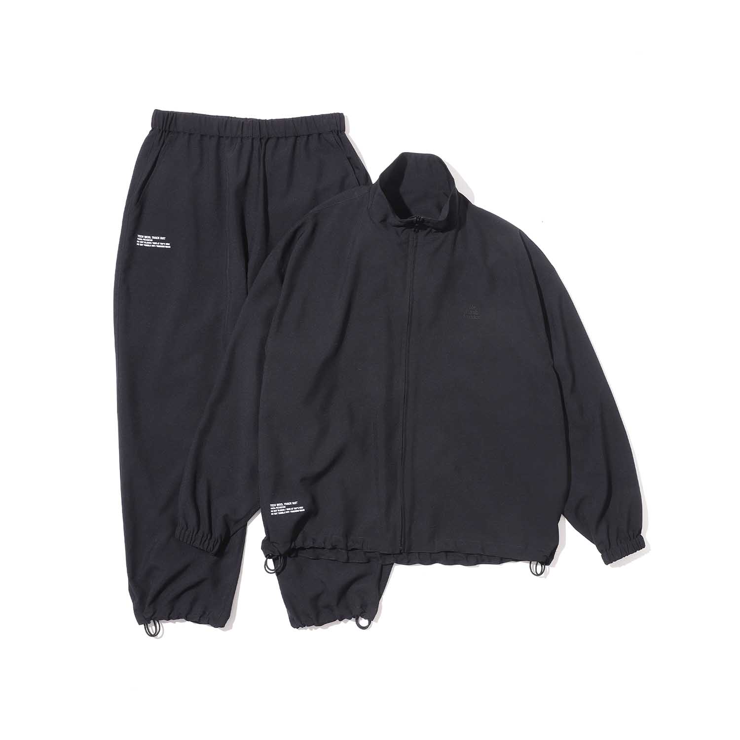 FreshService フレッシュサービス ReFresh!Service リフレッシュサービス SYNTHETIC WOOL TRACK SUIT シンセティックウールトラックスーツ BLACK ブラック