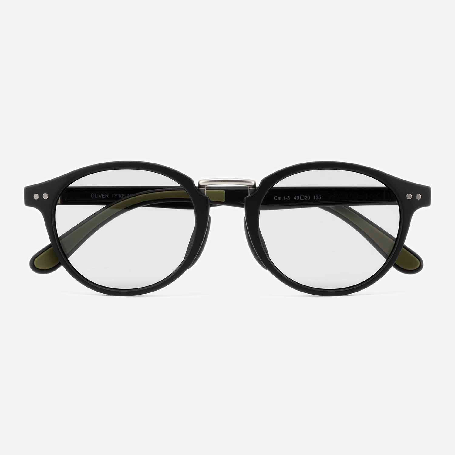 TYMER タイマー サングラス OLIVER オリバー Matte Black / Photochromic Grey 調光レンズ