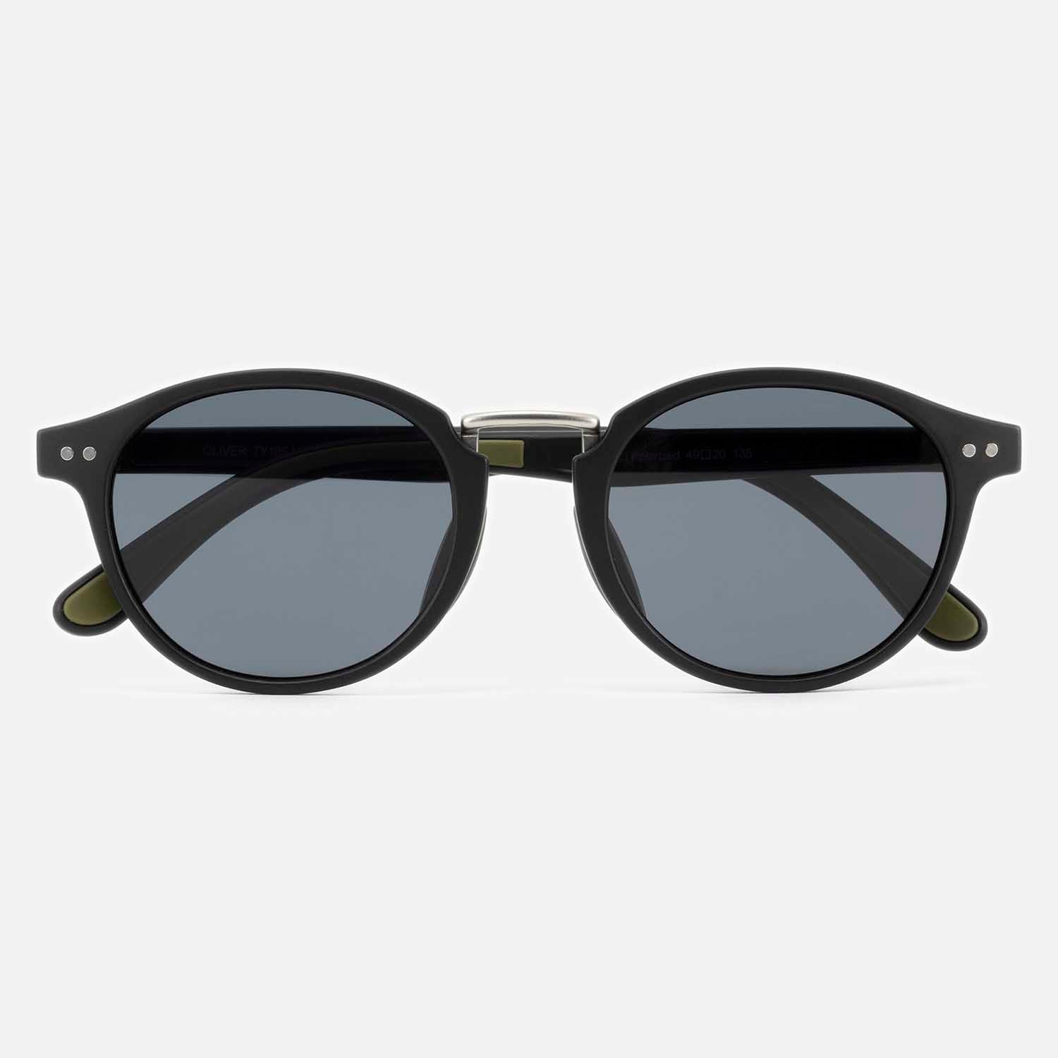 TYMER タイマー サングラス OLIVER オリバー Matte Black / Grey Polarized 偏光レンズ