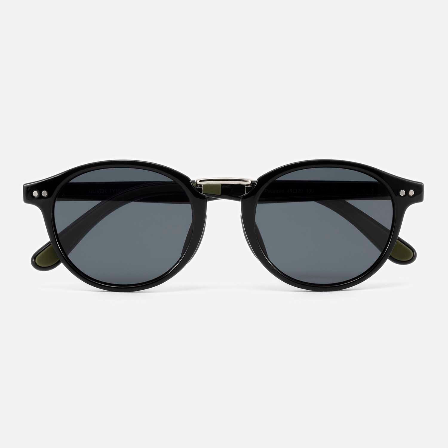 TYMER タイマー サングラス OLIVER オリバー Gloss Black / Grey Polarized 偏光レンズ