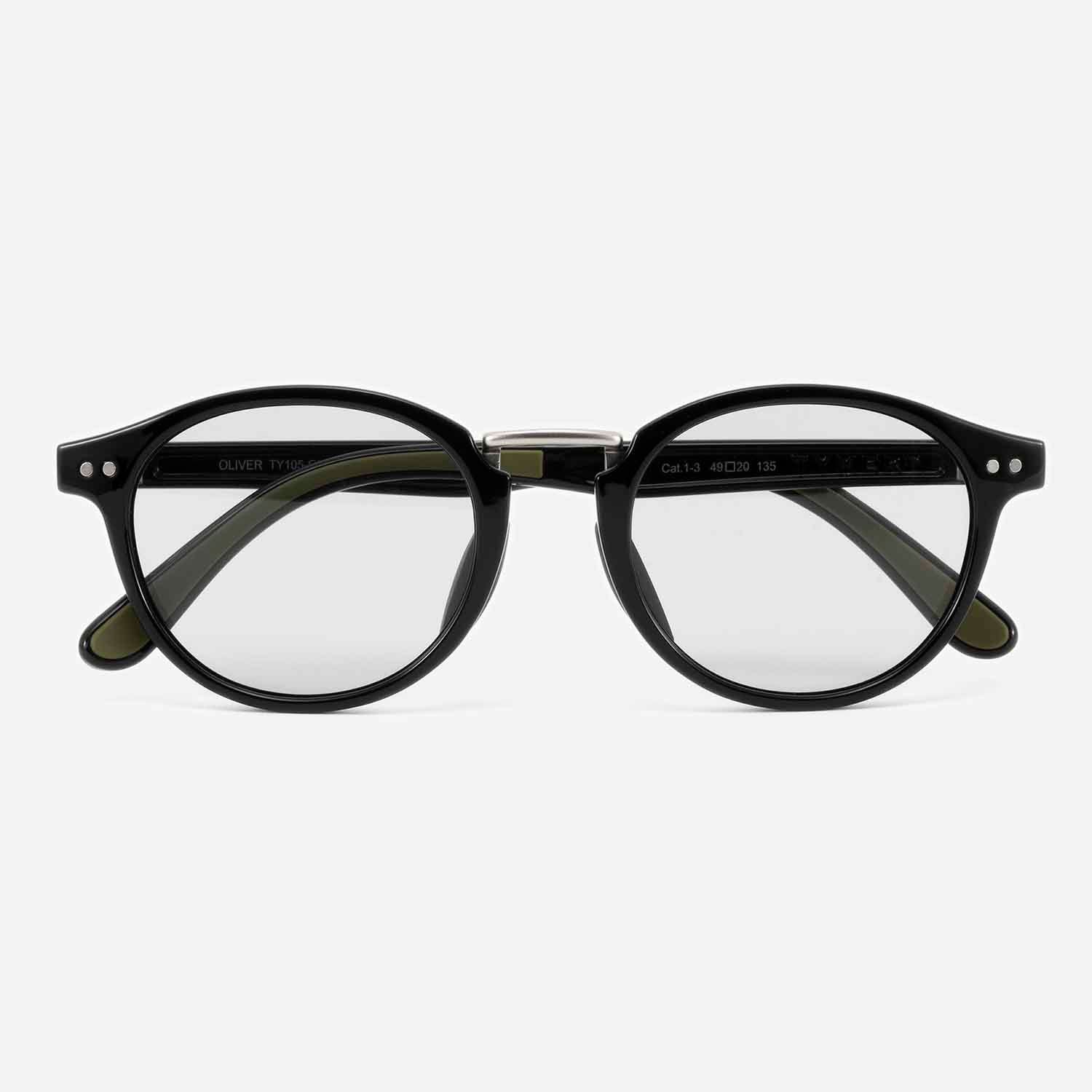 TYMER タイマー サングラス OLIVER オリバー Gloss Black / Photochromic Grey 調光レンズ