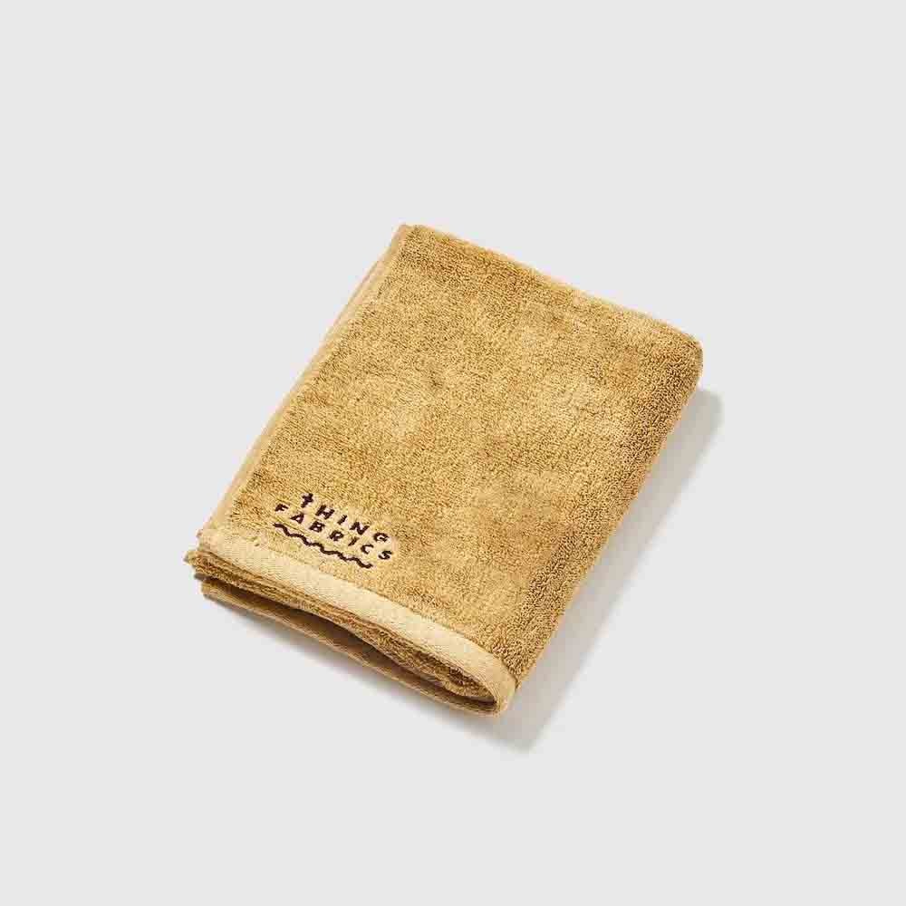THING FABRICS シングファブリックス TIP TOP 365 TOWEL FACE TOWEL フェイスタオル カーキベージュ