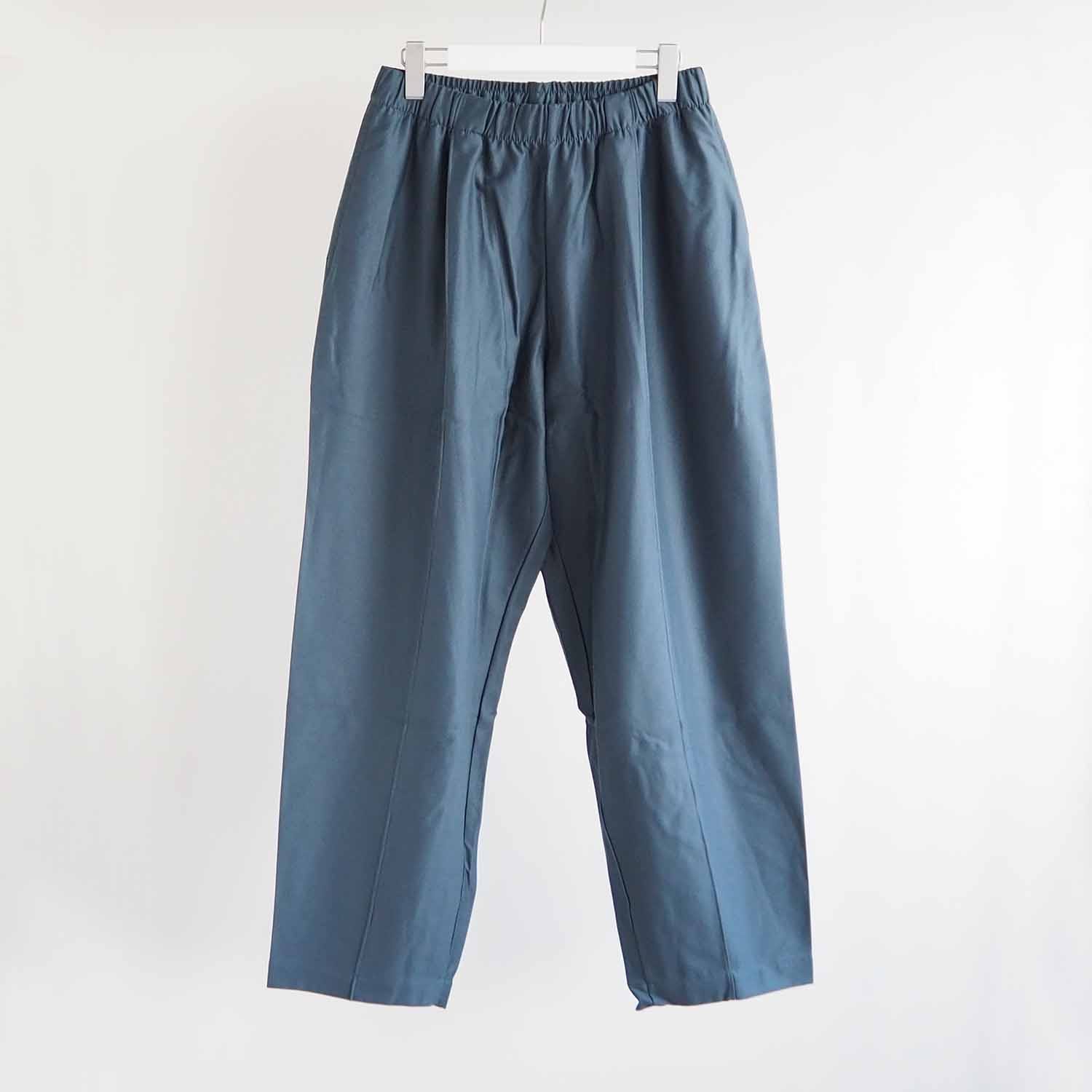 LOOP315 ループサンイチゴ Supima Cotton Knit Easy Pants Balancircular スーピマコットンバランサーツイルニットイージーパンツ GreyishGreen