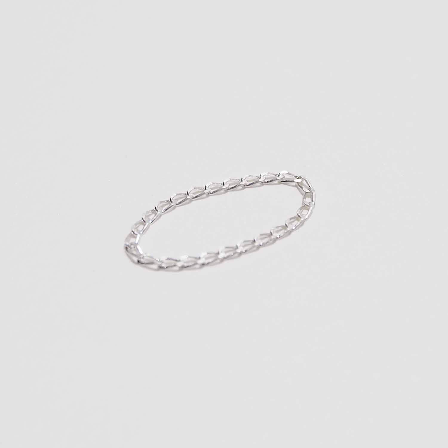navy co　ERA シルバーチェーンブレスレット リング ERA.