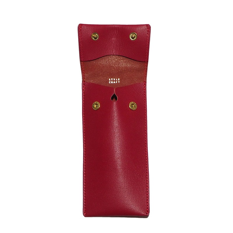 PEN CASE / red