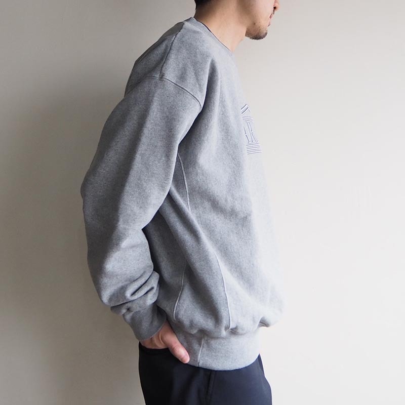 Aries アリーズ Embroidered Temple Sweat クルーネックスウェット