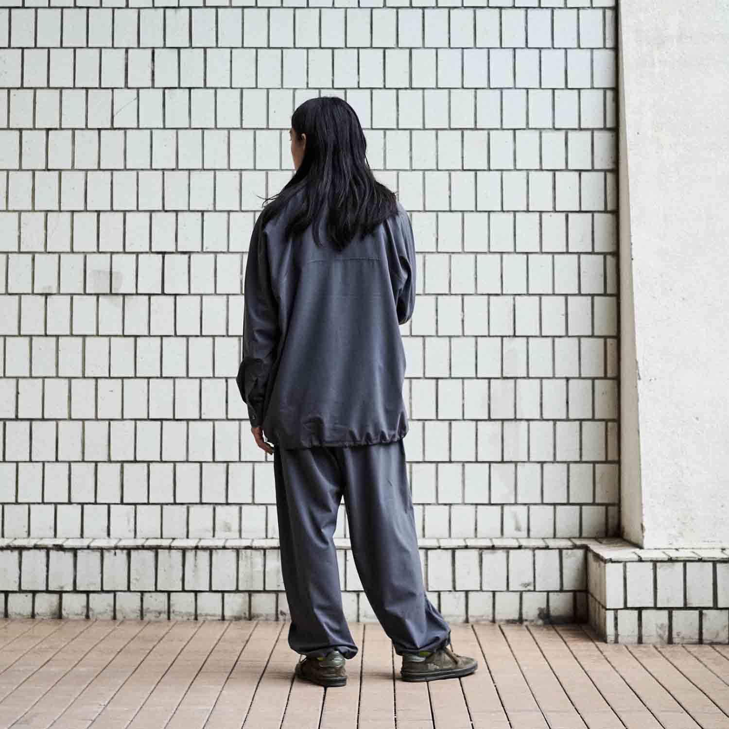 FreshService フレッシュサービス WOOLY CLOTH ANORAK SHIRT ウーリークロスアノラックシャツ GRAY グレー