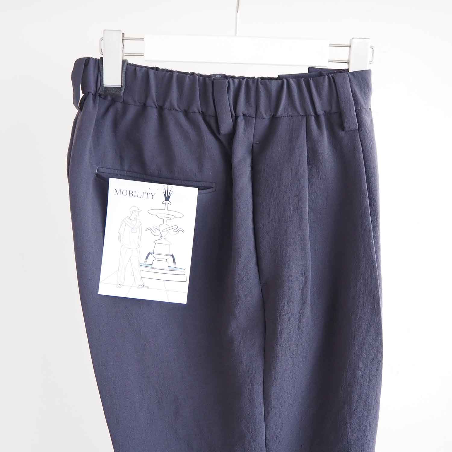 FANTASTICDAYS MENS ファンタスティックデイズ メンズ MOBILITY ワイドスラックス DARK GRAY