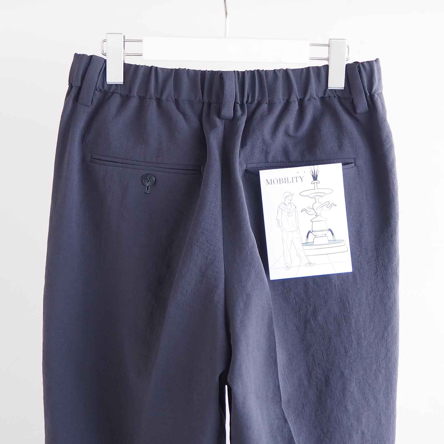 FANTASTICDAYS MENS ファンタスティックデイズ メンズ MOBILITY ワイドスラックス DARK GRAY