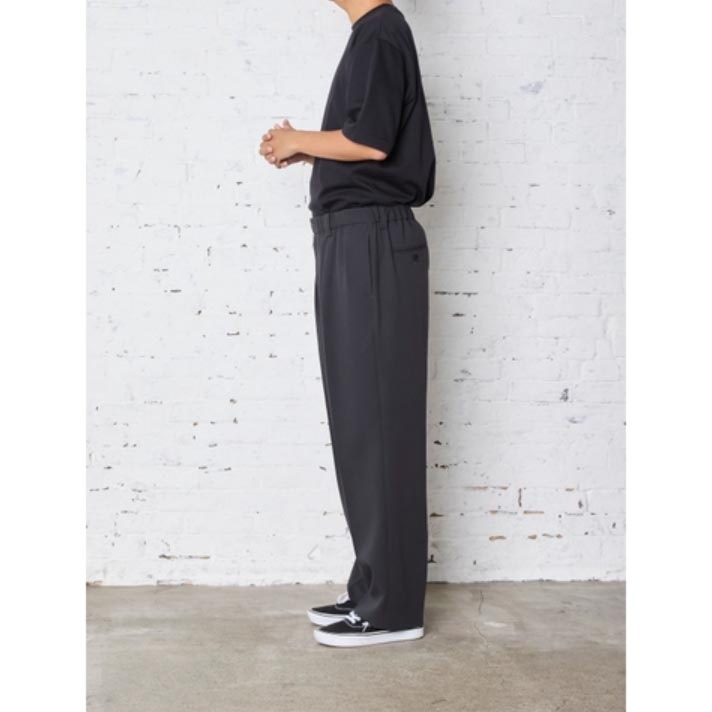 FANTASTICDAYS MENS ファンタスティックデイズ メンズ MOBILITY ワイドスラックス DARK GRAY