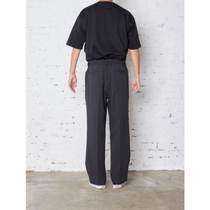 FANTASTICDAYS MENS ファンタスティックデイズ メンズ MOBILITY ワイドスラックス DARK GRAY