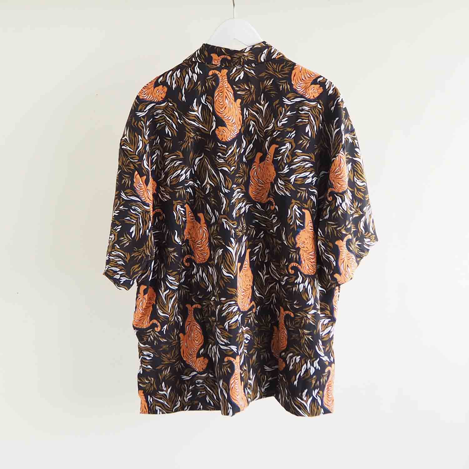 EXPANSION エクスパンション LUXOR SHIRTS オープンカラーシャツ タイガー柄