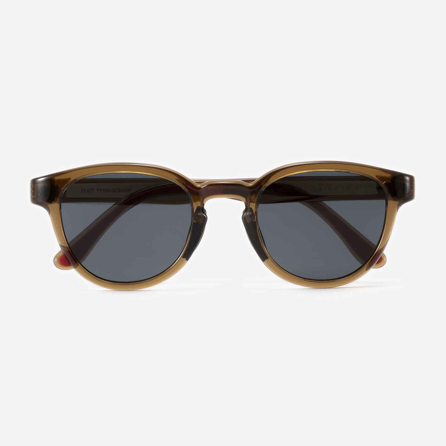 TYMER タイマー サングラス ELIOT エリオット Gloss Clear Brown / Grey Polarized 偏光レンズ
