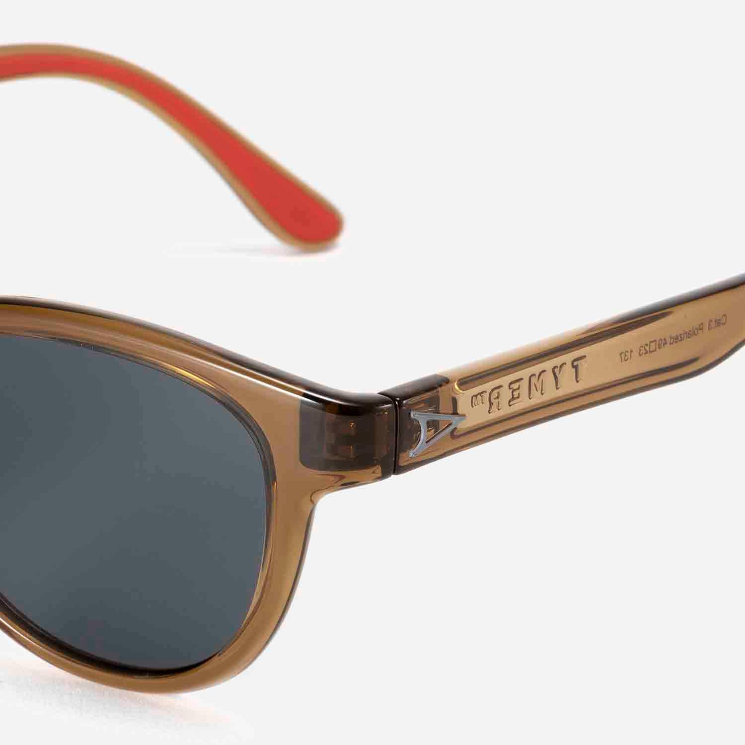 TYMER タイマー サングラス ELIOT エリオット Gloss Clear Brown / Grey Polarized 偏光レンズ