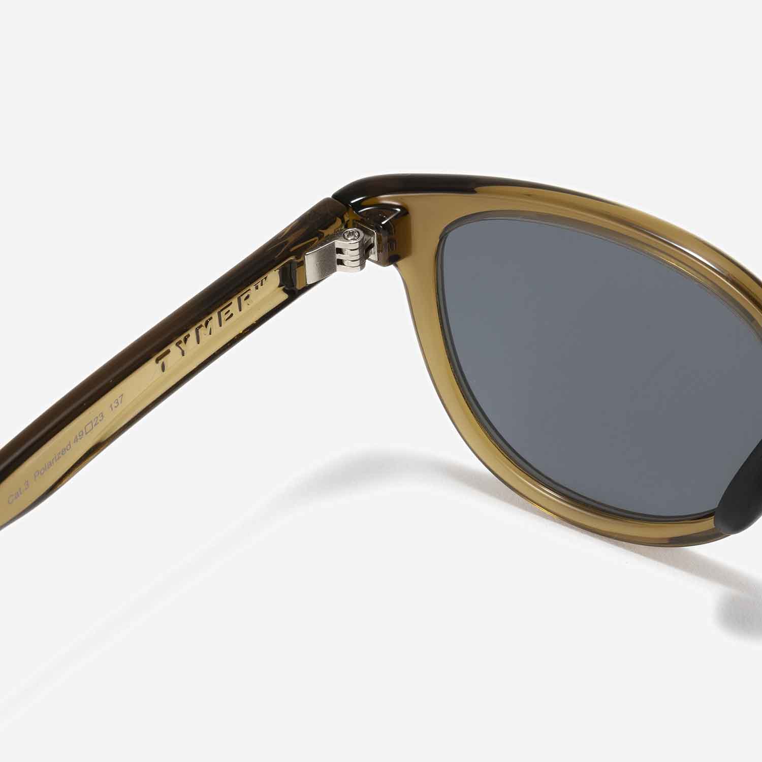 TYMER タイマー サングラス ELIOT エリオット Gloss Clear Brown / Grey Polarized 偏光レンズ