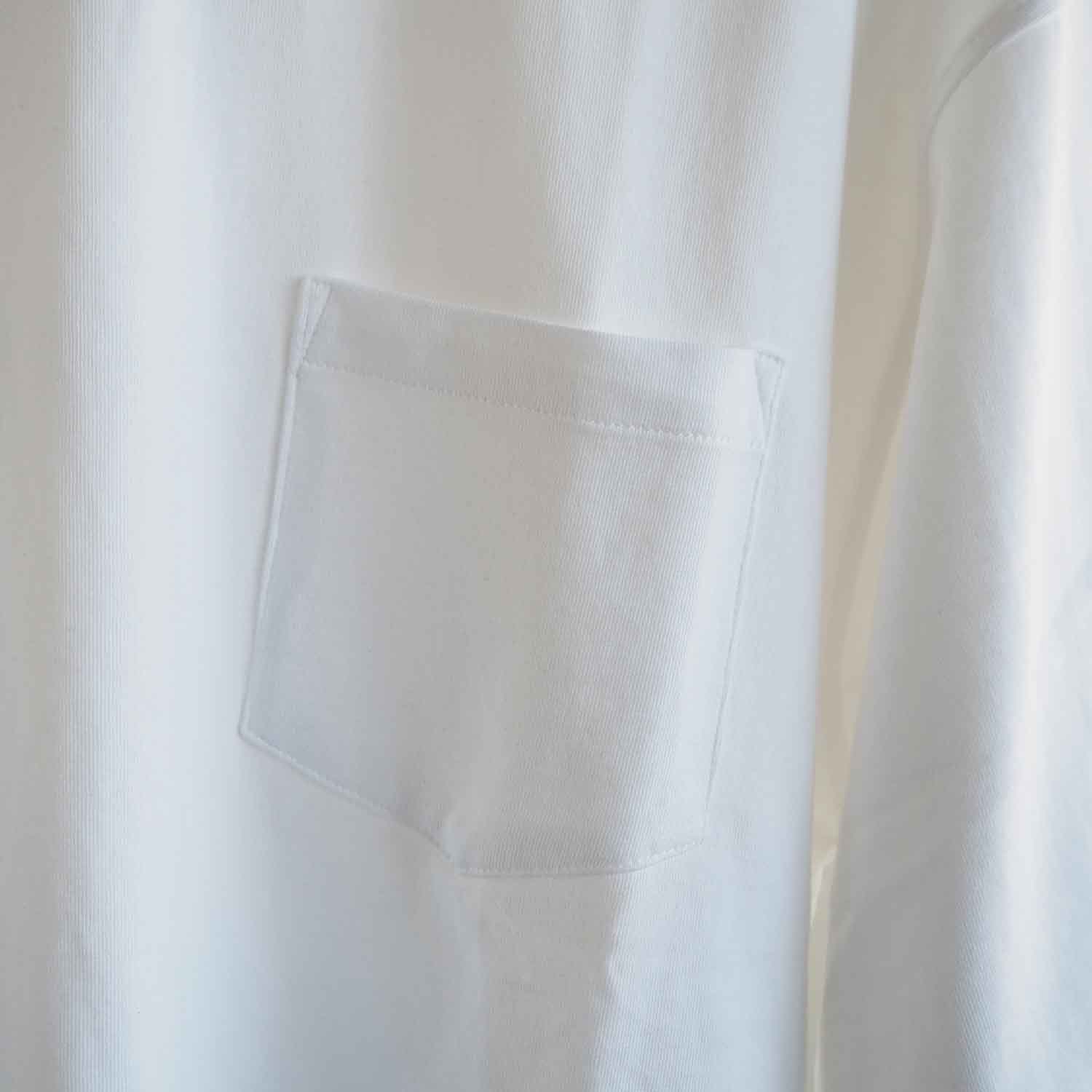 EXPANSION NY エクスパンション ニューヨーク  Dual Stash Pocket Tee ポケット付きＴシャツ WHITE ホワイト
