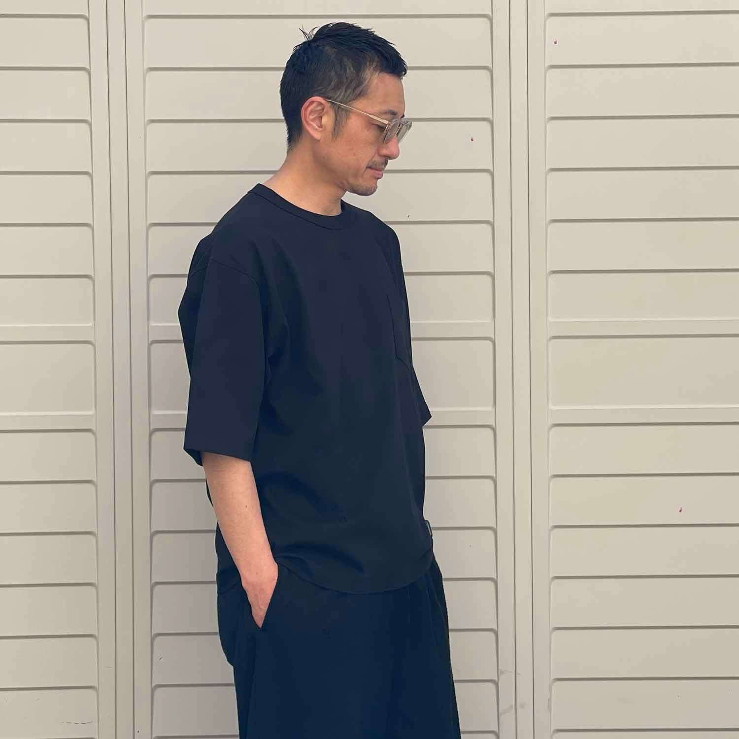 EXPANSION NY エクスパンション ニューヨーク  Dual Stash Pocket Tee ポケット付きＴシャツ WHITE ホワイト