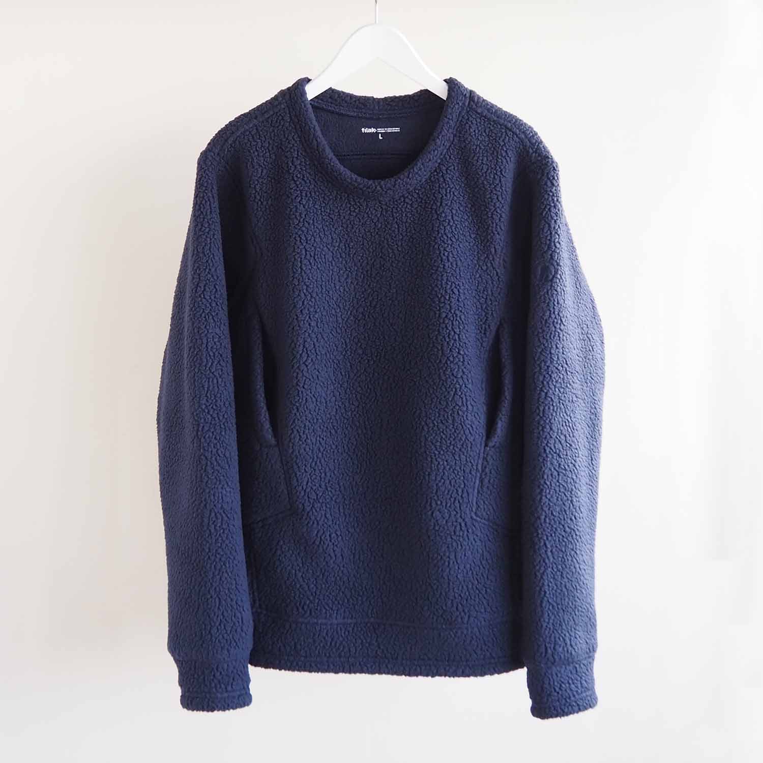 POUTNIK by Tilak ポートニック バイ ティラック SAGE Sweatshirts Boa セージスウェットシャツ（ボア）  SkyCaptain(Navy) ネイビー