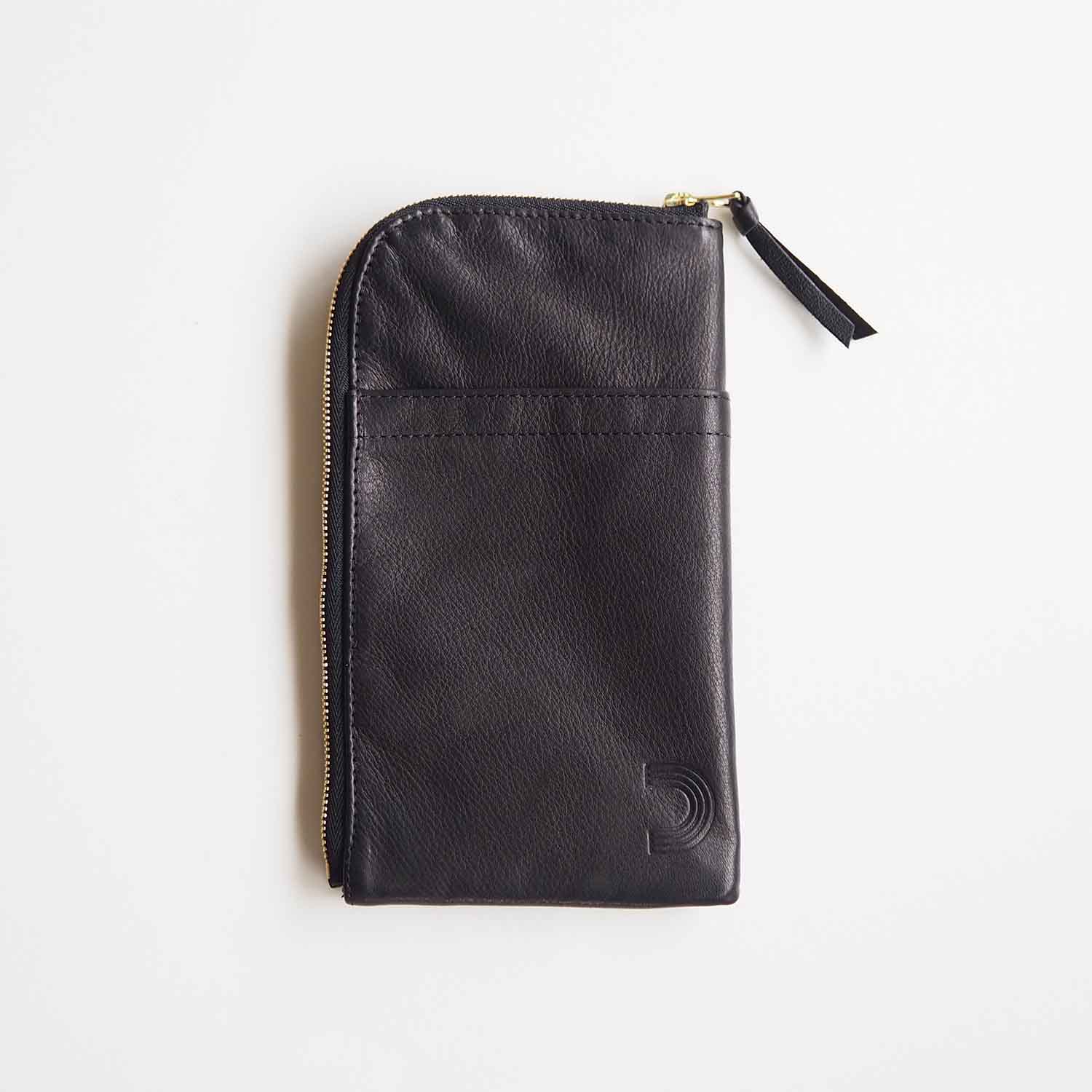 HALF TRACK PRODUCTS unBANKed made in handson grip ユーティリティーウォレット・ケース Black