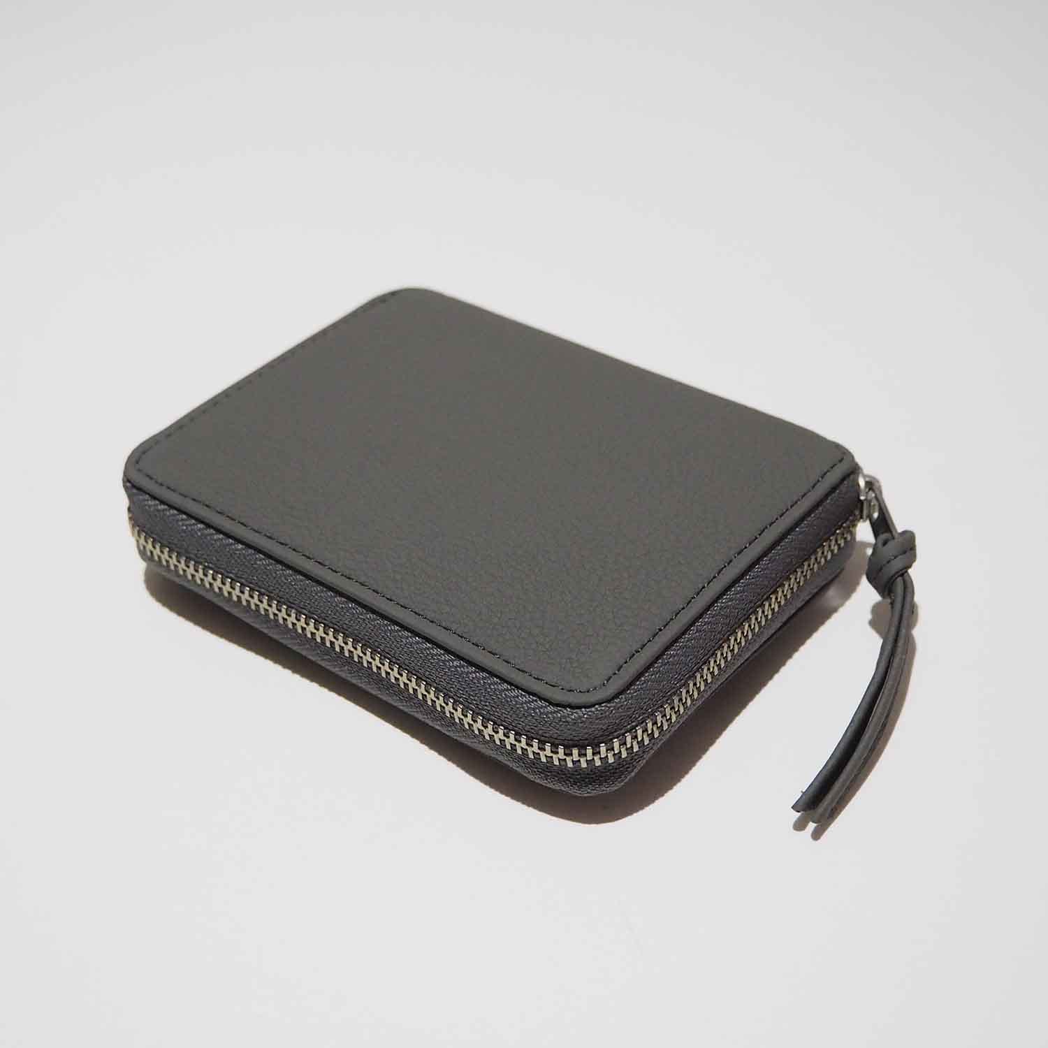 ERA. イーラ BUBBLE CALF ROUND PALM WALLET バブルカーフラウンド