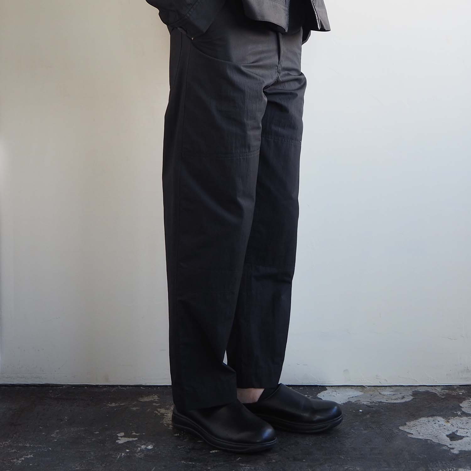 STUDIO NICHOLSON スタジオニコルソン MENS メンズ DILLON SPORT COTTON CARPENTER PANT カーペンターパンツ COAL コール