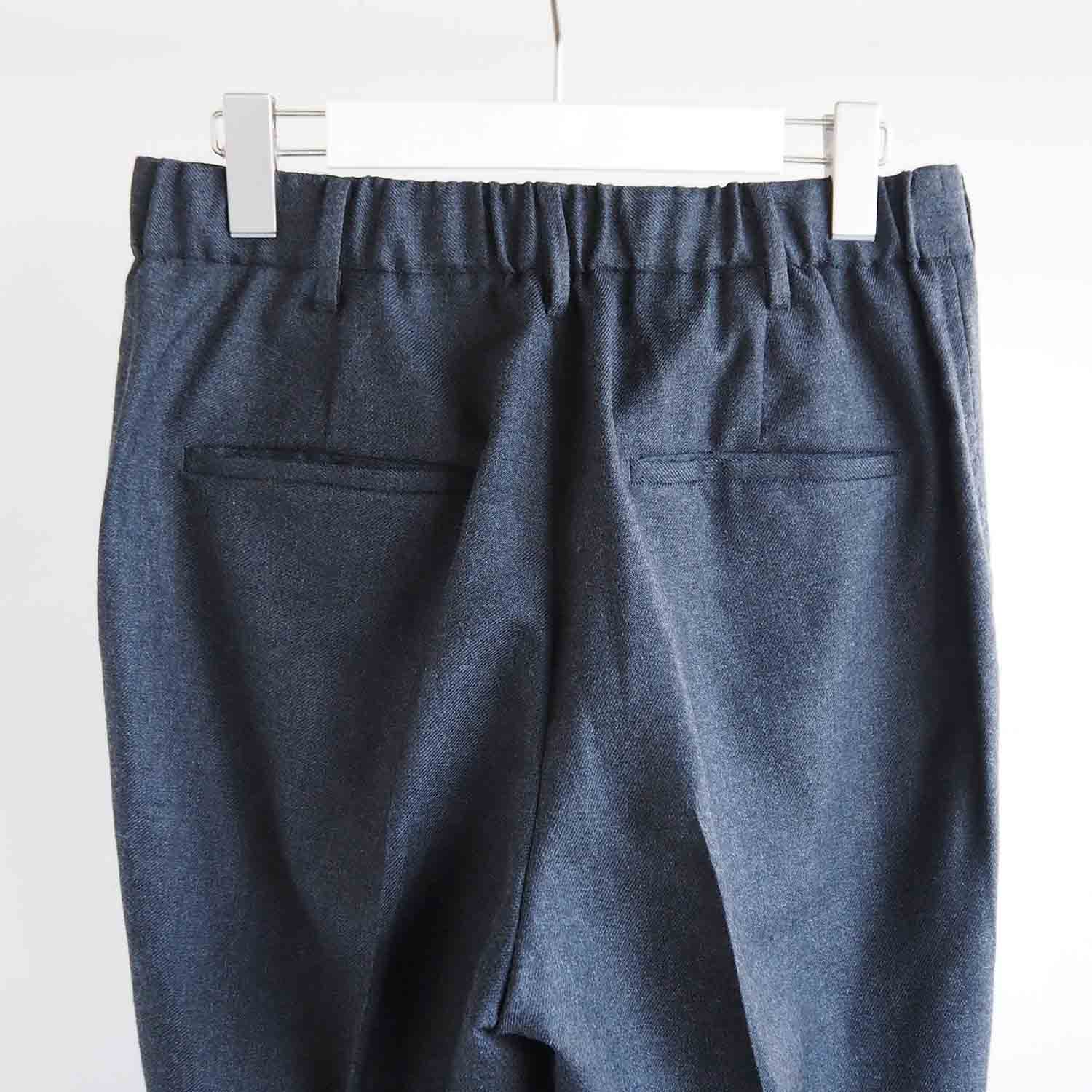 FANTASTICDAYS ファンタスティックデイズ 1PSLACKS 1プリーツスラックス ダークグレー