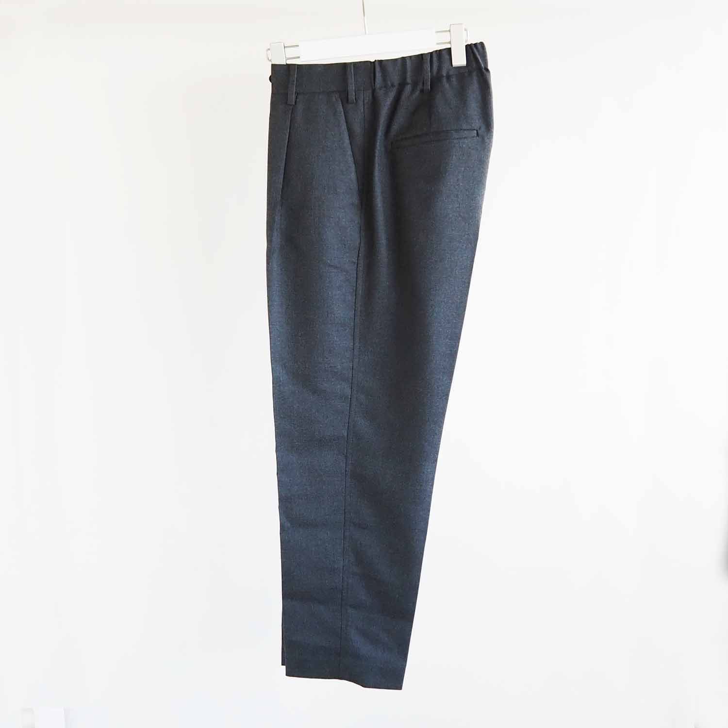 FANTASTICDAYS ファンタスティックデイズ 1PSLACKS 1プリーツスラックス ダークグレー