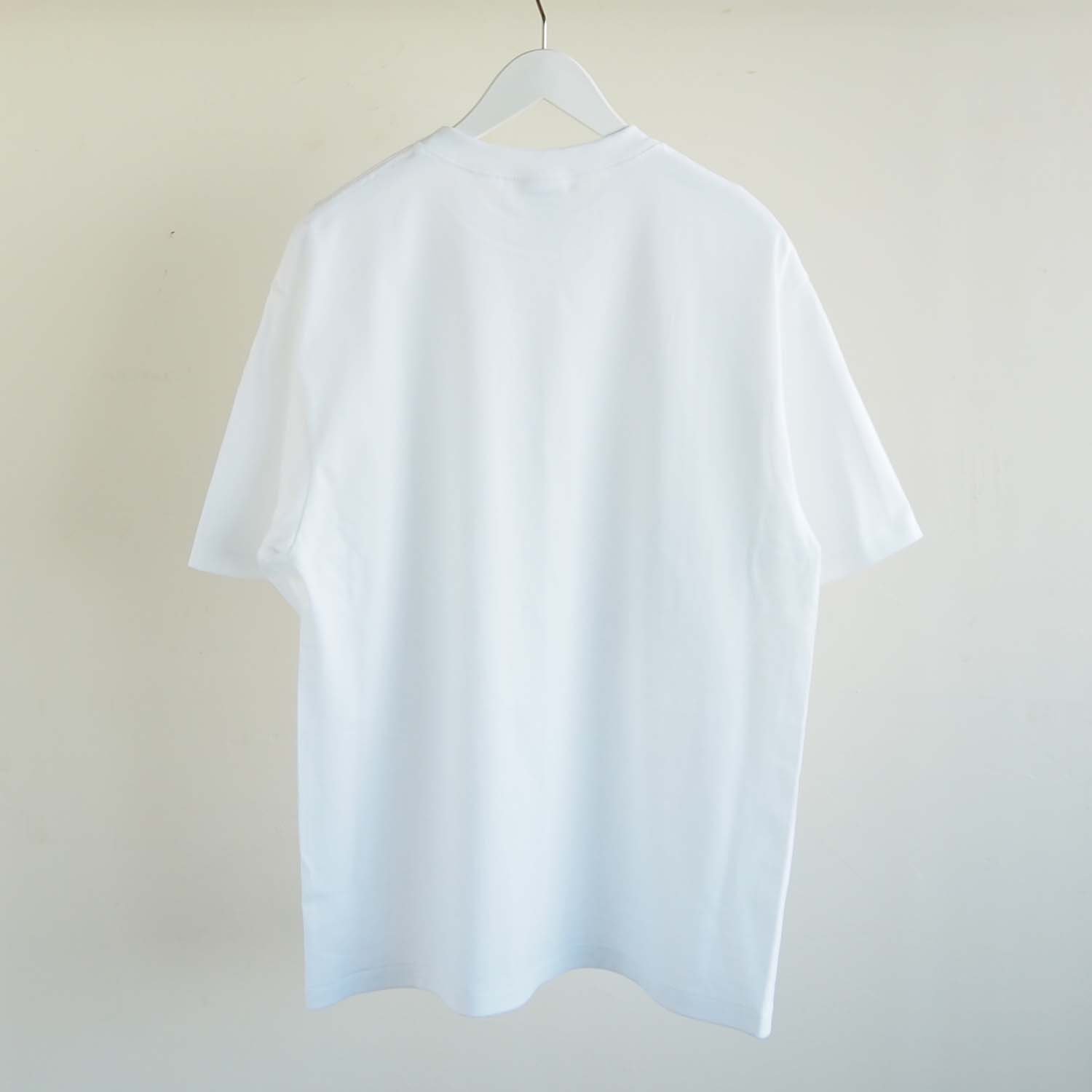 COTTON RESEARCH CLUB コットンリサーチクラブ S/S Tubular T-Shirt(丸胴) クルーネックTシャツ WHITE ホワイト