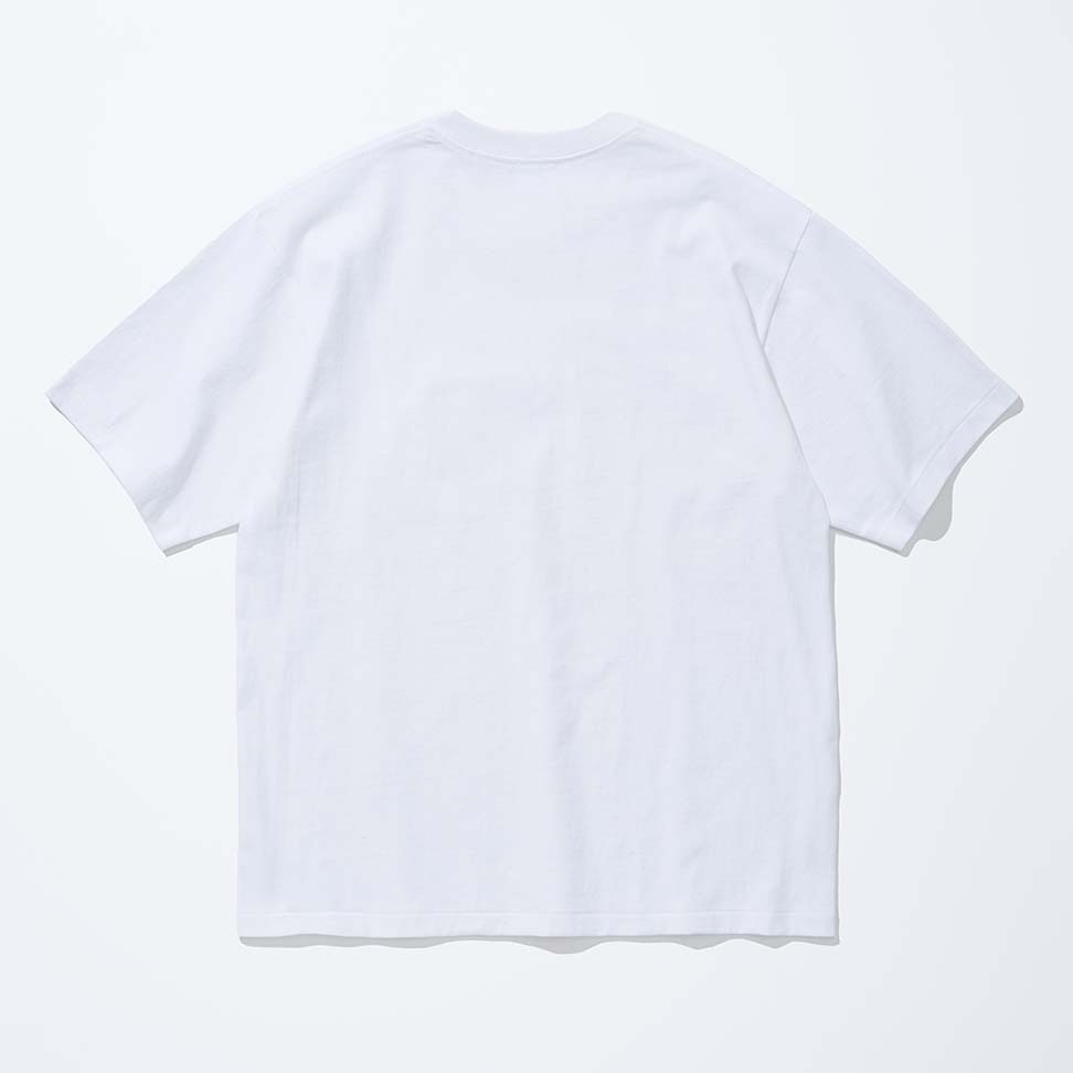 COTTON RESEARCH CLUB コットンリサーチクラブ S/S Tubular T-Shirt(丸胴) クルーネックTシャツ WHITE ホワイト