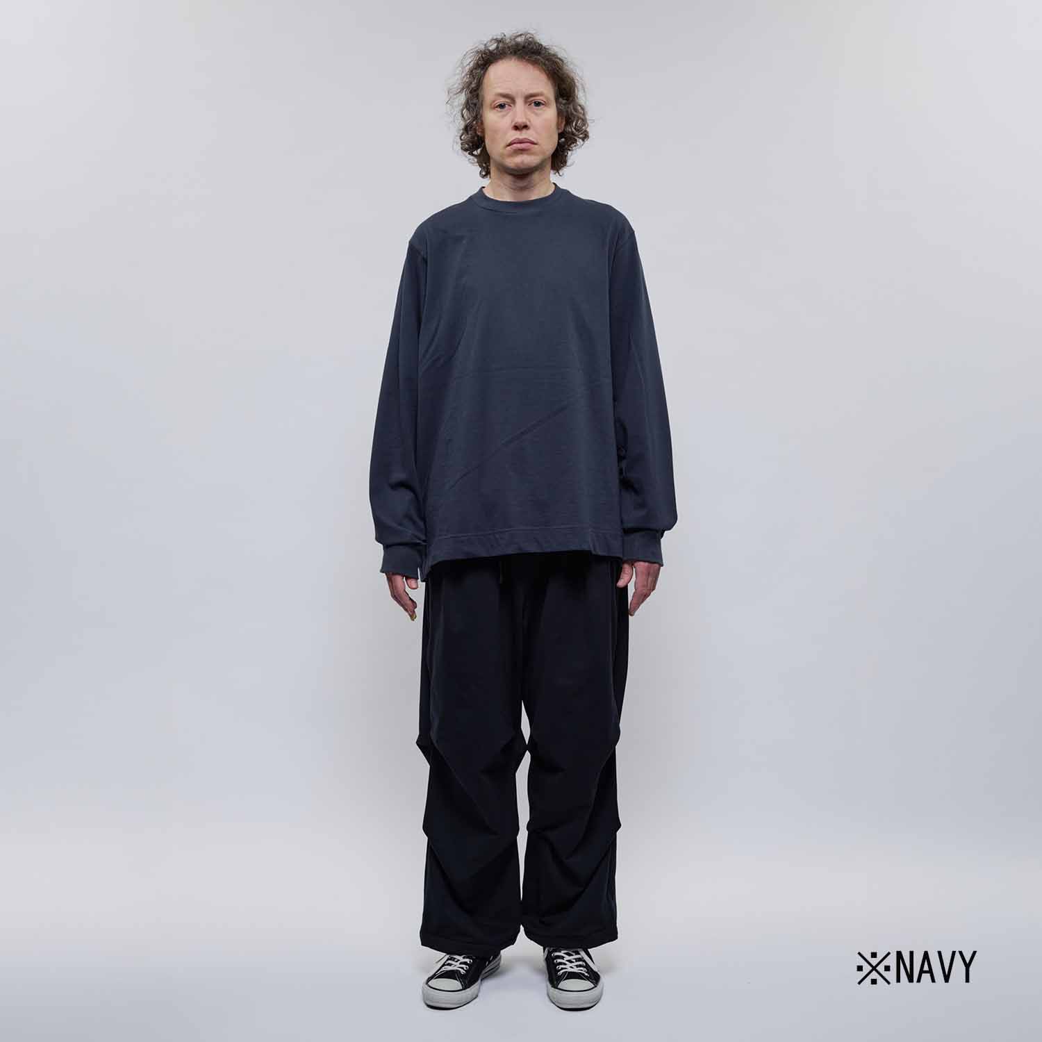 UNTRACE アントレース _304 ロングスリーブTシャツ BLACK