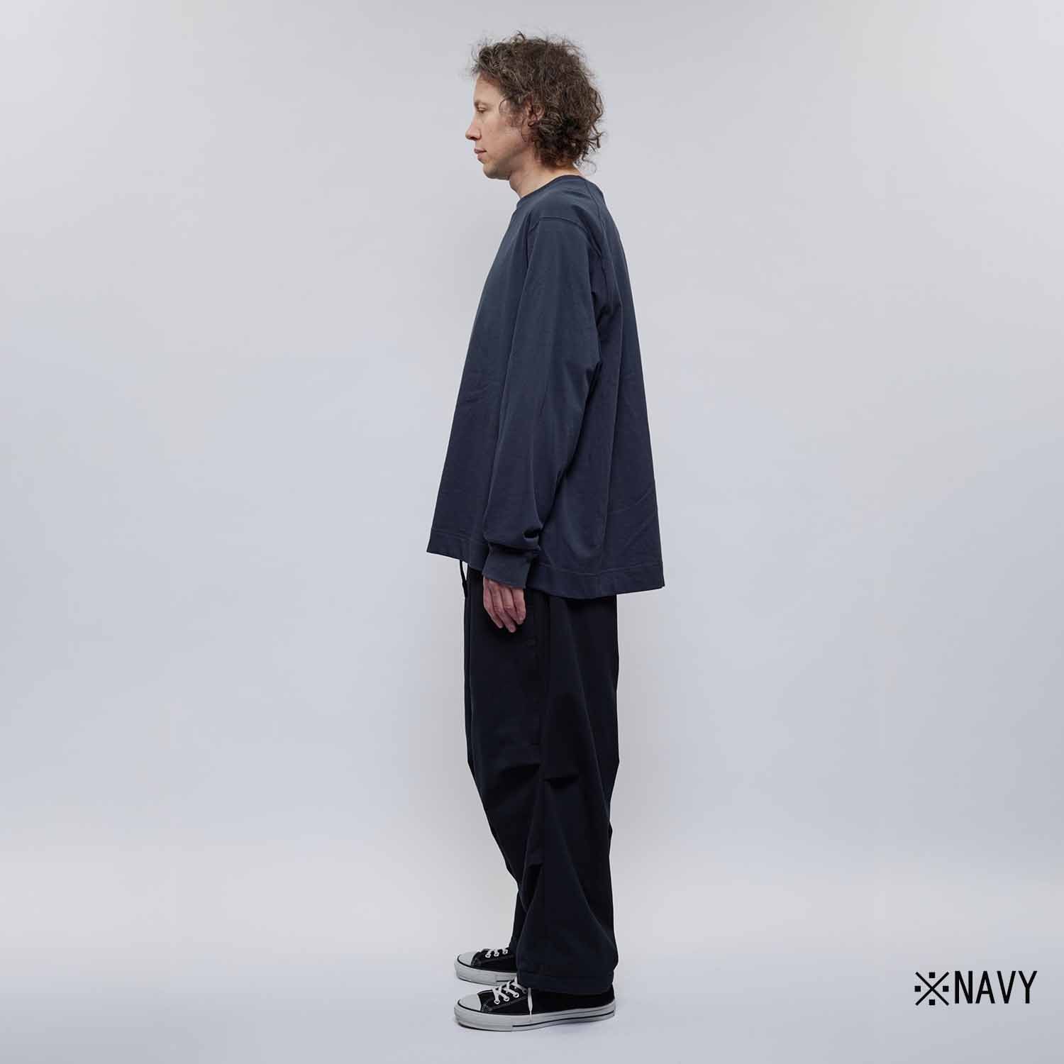 UNTRACE アントレース _304 ロングスリーブTシャツ BLACK