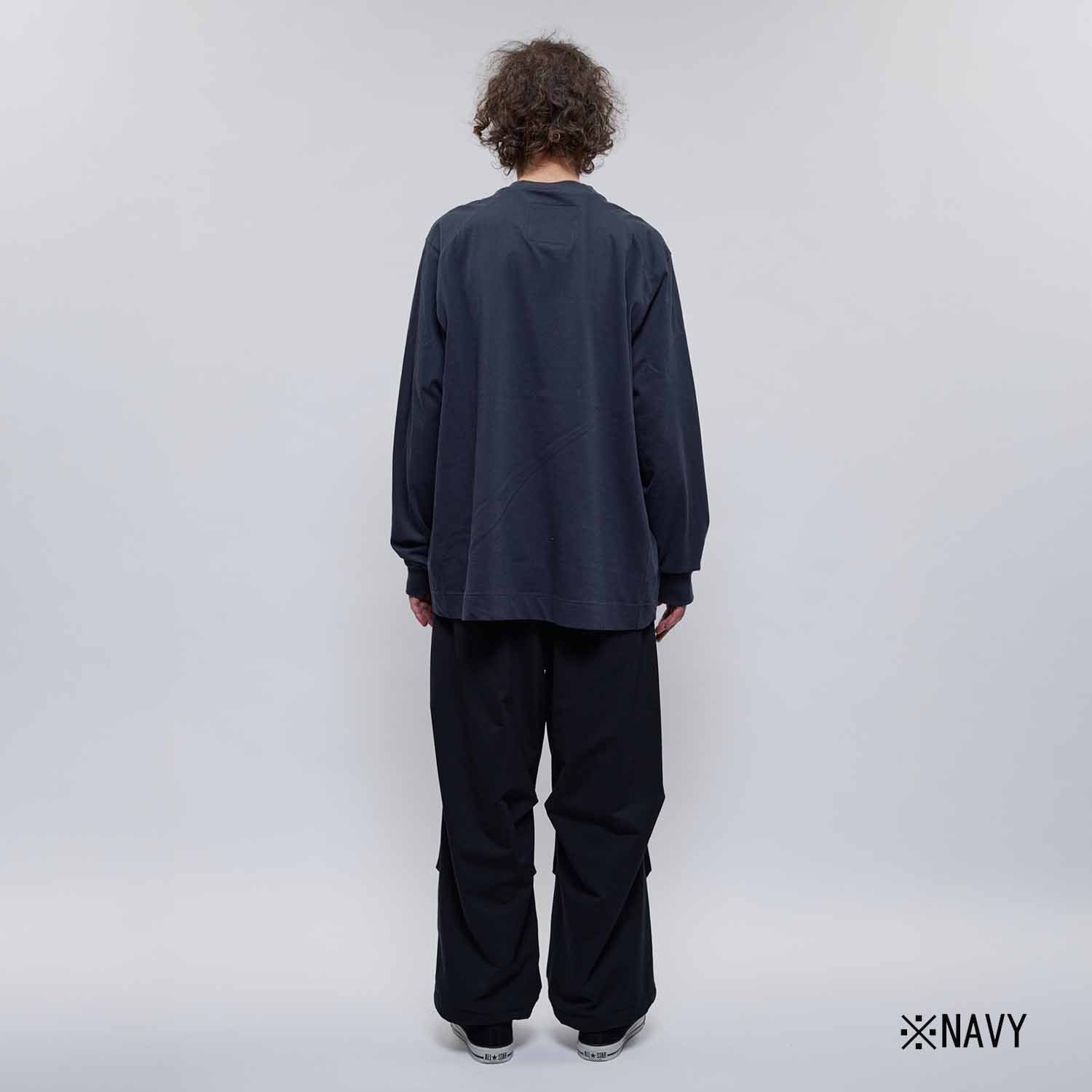 UNTRACE アントレース _304 ロングスリーブTシャツ BLACK