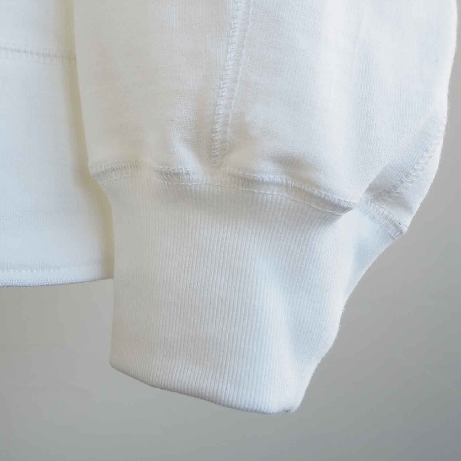 KIIT キート COTTON SHORT LOOP PILE RAGLAN SLEEVE SWEAT SHIRT ショートパイルスウェットシャツ オフホワイト